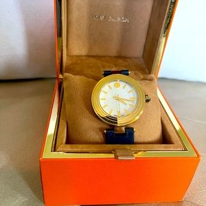 Tory Burch wrist watch Navy